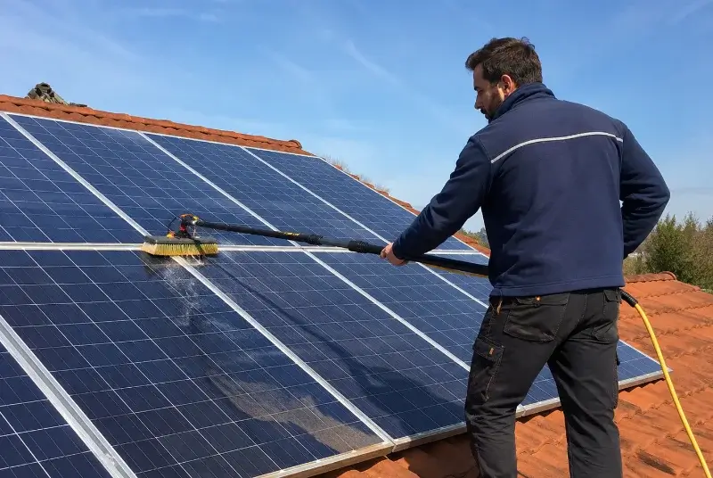 Nettoyage et entretien de panneaux solaires à Antugnac